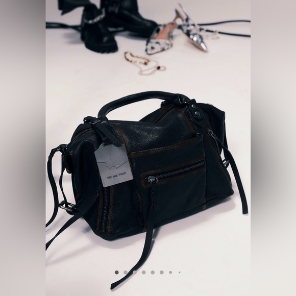 Free People NWT We The Free Baby Emerson Tote Bag - Picture 4 of 16